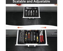 Bestekbak voor laden - opbergoplossing voor CUINIUNAID - keukenorganizer Cutlery Organizer