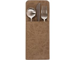 Bestekhouder TRUMAN, 25 x 10 cm, taupe