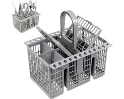 Bestekmand Vaatwasser - Universeel Bestekkorf - Bestekmand voor vaatwasser - Vaatwasmachine - Vaatwasseraccessoires & onderdelen - Afwasmachine - Bestekbak - Bestekhouder - Bestekmandje geschikt voor Whirlpool, Ariston, Bauknecht, Hotpoint en Indesit