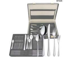 Bestekset 12 Persoons - Vaatwasserbestendig - RVS - Tafelbestek