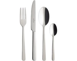 Bestekset 24-delig roestvrij staal platte vorm vaatwasmachinebestendig