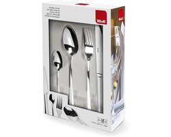 Bestekset - 24 Delig - Tafel Dekken - Roestvrij Staal - 24 Stuks - Zilver
