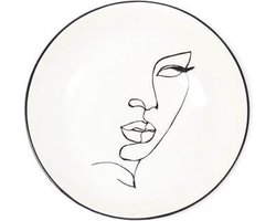 Bestel Schaaltje- Gezichtje - Ø20cm en allerlei andere leuke woonaccessoires van HouseVitamin bij Dry FLWRS! √Snelle Levering