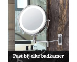 Best’Livin Led Spiegel - Badkamer - Hollywood - Visagie - Spiegellamp - Spiegelverlichting - Slimme Lampen - Oplaadbaar