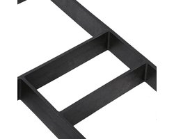 Bestratingsmal voor Tuinpaden met 10 Kamers - Steenvorm Mal 45 x 40 x 4 cm - Tuindecoratie - Beton Gietvorm - DIY - Tuinaccessoires