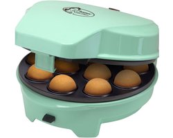 Bestron Cakemaker 3-in-1 - ASW238 - Donut-, hartenwafels en cakepopmaker - 700W - Mint