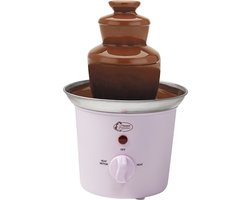 Bestron Chocoladefontein ACF300P - Chocolade fondue - 3 lagen - Roze