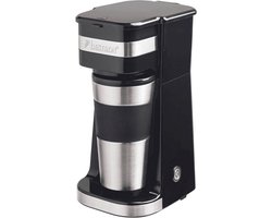 Bestron Koffiezetapparaat filterkoffie 750W - ACM112Z - 0,42L, 2 grote koppen - Camping geschikt - Thermosbeker - 5 jaar garantie