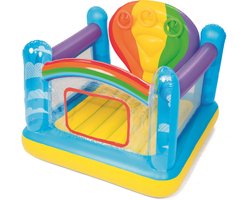 Bestway 52269 Jumpin' Balloon™ Opblaasbaar Springkussen – 175 x 175 x 137 cm – Inclusief Werpspel