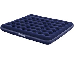 Bestway 67004 Luchtbed - Kingsize 2-Persoons - 203 x 183 x 22 cm - Velours