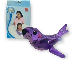 Bestway Bad Speeltjes Opblaasbare Mini Zeehond Paars 24cm