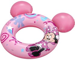 Bestway Disney Minnie Mouse zwemband met oren 74x76 cm +3 tot 6 Jaar zwembad en strand 09111