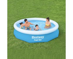 Bestway - Fast Set - Opblaasbaar zwembad - 305x66 cm - Rond