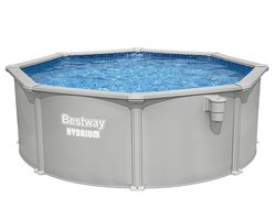 Bestway® Hydrium™ 3,66 m x 1,22 m Ronde Bovengrondse Zwembad Set met Stalen Wanden