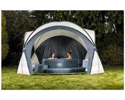 Bestway Koepeltent Lay-Z-Spa voor bubbelbaden 390x390x255 cm