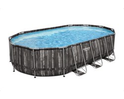 Bestway Levant zwembad - 610 x 366 x 122 cm (Hout)