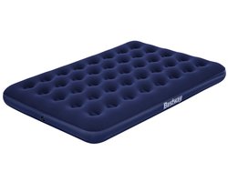 Bestway – Luchtbed – 1-Persoons – 99×188×22 cm – Blauw - Luchtbed 1 Persoon - Camping Luchtbed - Luchtbed Buiten - Luchtbed Binnen - Luchtbed Met Velours