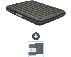 Bestway luchtbed - 2-Persoons - 152 x 203 x 25 cm - Groen - Inclusief en Hoeslaken