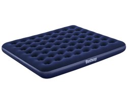 Bestway – Luchtbed – 2-Persoons – 183×203×22 cm – Blauw - 2-persoons Luchtbed - Campingbed - Buitenbed - Logeerbed - Luchtbed Buiten