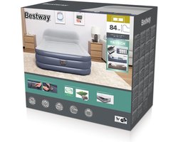 Bestway Luchtbed Tritech Sleekflow 84 cm met Hoofdbord Ac