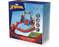 Bestway - opblaasbaar Spider-Man Kinderzwembad 211 x 206 x 127 cm