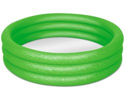 Bestway Opblaasbaar zwembad - 3 ringen - 152 x 30 cm - groen - 282 liter
