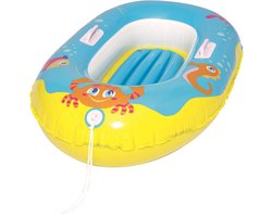 Bestway - Opblaasbare boot - lengte 119 cm - model 137X89 - happy Crustacean
