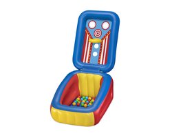 Bestway Opblaasbare Kinderzwembad met Ballen 110x81x62 cm +2 Jaar Tuin 52635