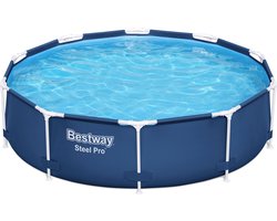 Bestway Steel Pro Zwembad Rond 3.05 m x 76 cm - Inclusief filterpomp