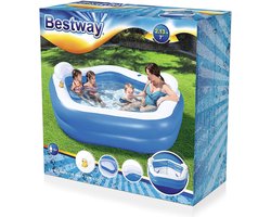 Bestway - Vijfhoekig Familiezwembad - 213x207x69 cm