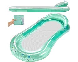 Bestway - Waterhangmat - Opblaasbaar Luchtbed Waterbed - Zwembad Lounge Matras voor Strand & Vakantie - Turqoise