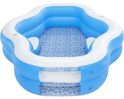 Bestway Zwembad Splashview 270x198x51 cm blauw en wit
