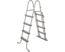 Bestway Zwembadladder Flowclear met 4 treden 122 cm