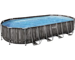 Bestway - Zwembadset - ovaal - 7,32x3,66x1,22 - m