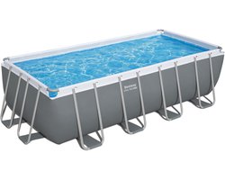 Bestway - Zwembadset - Power - Steel - rechthoekig - 488x244x122 - cm