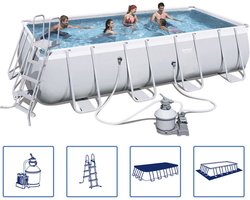 Bestway - Zwembadset - Power - Steel - rechthoekig - 549x274x122 - cm
