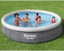 Bestway - Zwembadset - rond - 366x76 - cm