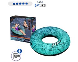 Bestway Zwemband 36401 Blue 106 cm - Opblaasbare Zwemring Met Handgrepen Voor Volwassenen En Kinderen Vanaf 12 Jaar Voor Zwembad Strand En Vakantie Van Duurzaam PVC Inclusief Reparatiepatch Met Ebook