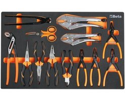 Beta gevulde gereedschapswagen 8 laden, 411-delig, 2400 RSC24A/8-VIL