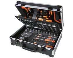 Beta gevulde verrijdbare gereedschapskoffer 163-delig BW 2056T/E