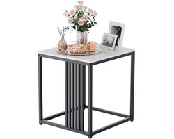 Betaalbare Goederen® koffie meubel - zwart - bijzettafel - bijzettafels - bijzettafeltjes woonkamer - bijzet tafel - salon tafel