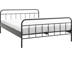 Beter Bed Alex Metalen Bedframe - Tweepersoons - 160x200cm - Zwart