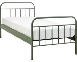 Beter Bed Alex Metalen Bedframe - Twijfelaar - 120x200cm - Groen