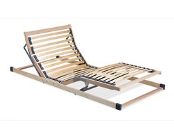 Beter Bed Bossflex 200 Lattenbodem 90 x 200 cm - Elektrisch Verstelbaar - Bedbodem - Bedraad - Max. 90kg - Hout
