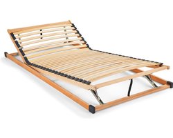 Beter Bed Bossflex 200 Lattenbodem 90 x 200 cm - Handverstelbaar - Bedbodem - Max. 90kg - Hout