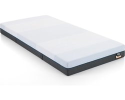 Beter Bed Maxi Easy Pocket Pocketvering Matras 180x210 cm - Koudschuim - Medium-hard, 300 veren p/m² - Koel Ligcomfort - Matras met Afritsbare Hoes - 180 x 210 x 18 cm