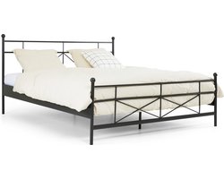 Beter Bed Milano Metalen Bedframe - Tweepersoons - 160x210cm - Antraciet