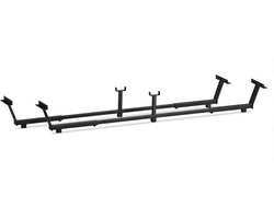 Beter Bed Select Universele Zelfdragende Potenset - Metaal - 140/160/180 x 16 - Zwart