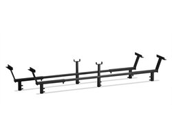 Beter Bed Select Universele Zelfdragende Potenset - Metaal - 140/160/180 x 23/36 - Zwart