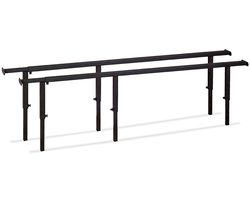 Beter Bed Select Verstelbare Potenset - Metaal - 140/160/180 x 23/36 - Zwart